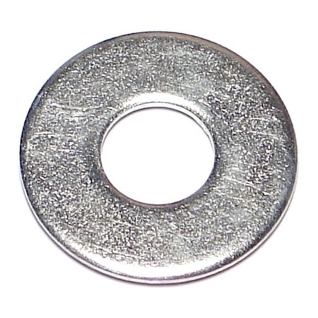 MIDWEST FASTENER Flat Washer, Fits Bolt Size 1/2" , Steel Zinc Plated Finish, 100 PK 03830
